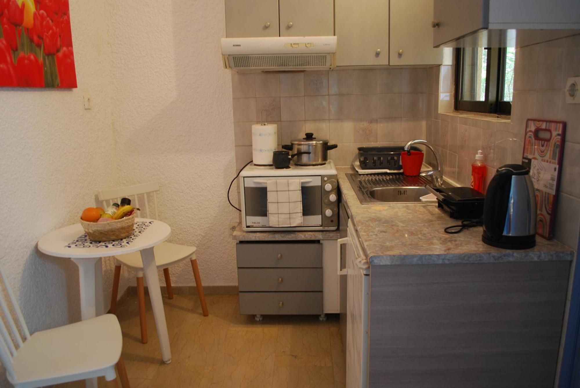 Sunset Rooms Agia Marina  Exterior foto