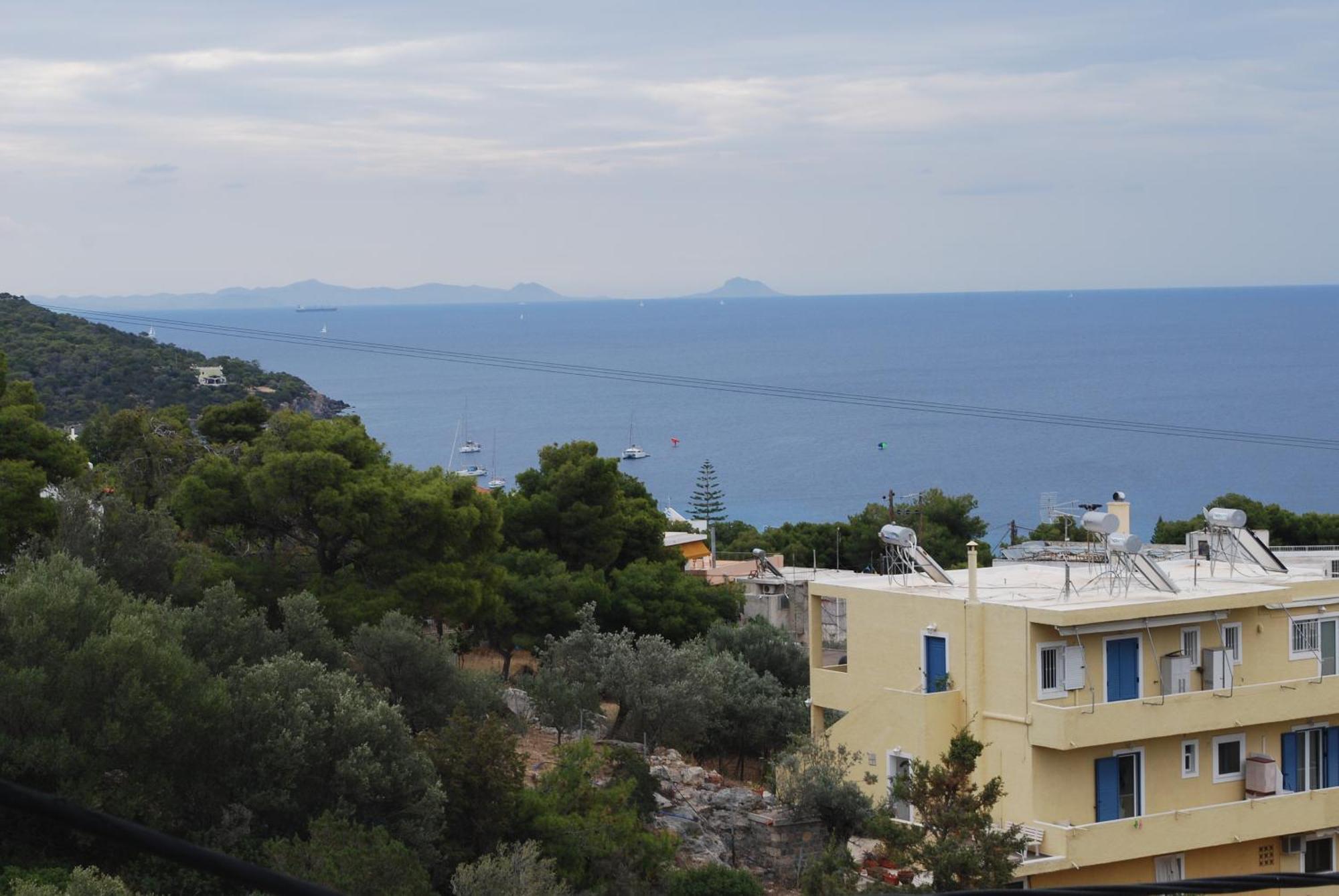 Sunset Rooms Agia Marina  Exterior foto